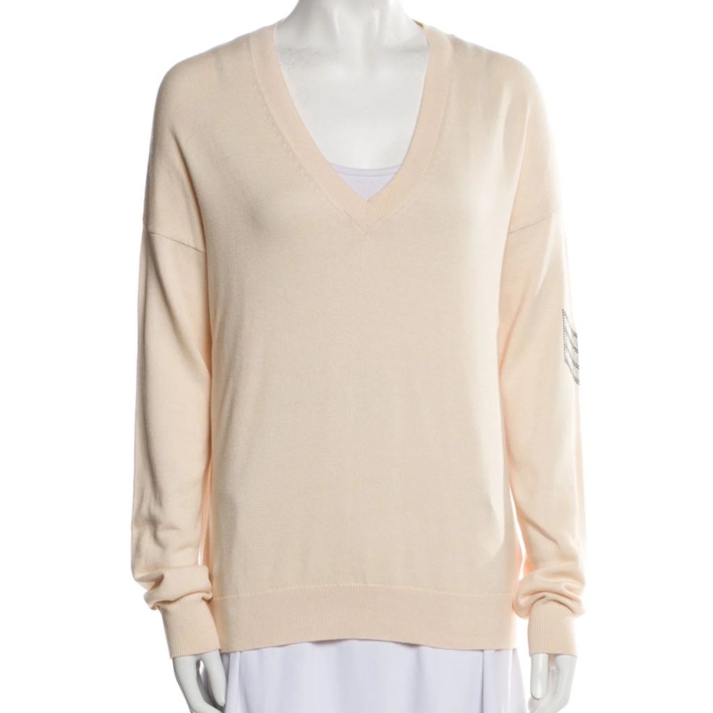 Zadig & Voltaire V-Neck Sweater Size S